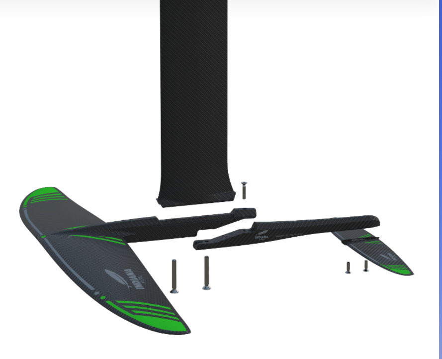Indiana Foil Marlin XL Complete (Carbon Mast)