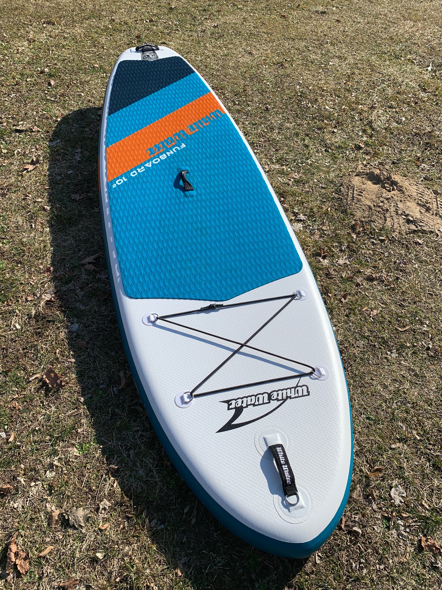 White Water FUNBOARD SET 10‘2‘’ Gebraucht voll funktionsfähig