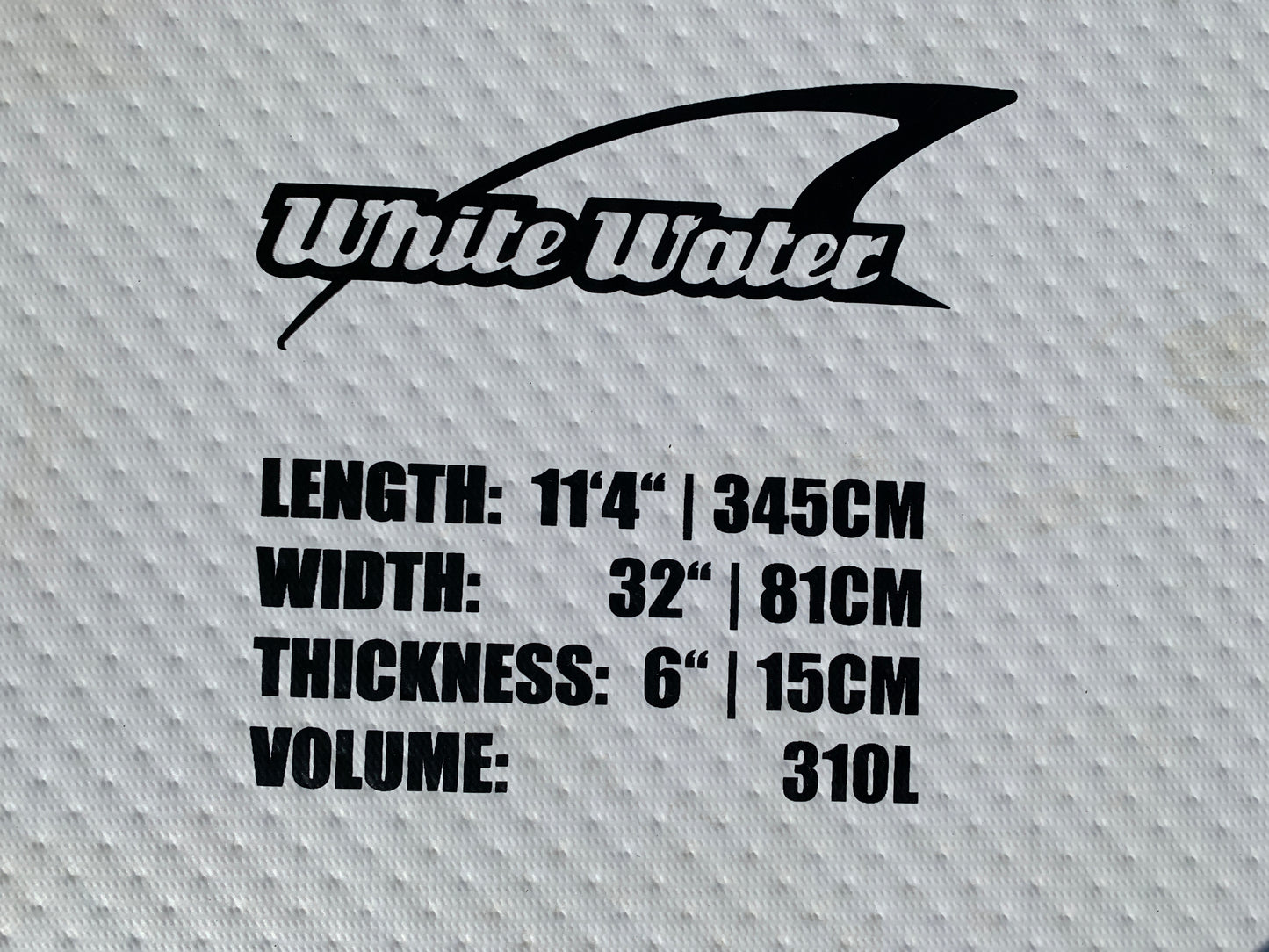 White Water FUNBOARD SET 10‘2‘’ Gebraucht voll funktionsfähig