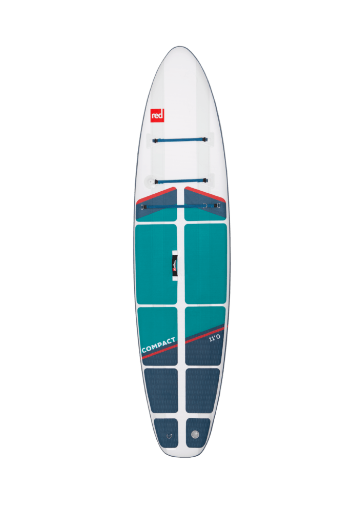 TESTBOARD-2022 SET Red Paddle Co COMPACT 11'0" x 32" x 4,7" + 2022 Red Paddle Co Carbon-Nylon Vario Travel 5pc Paddle LeverLock