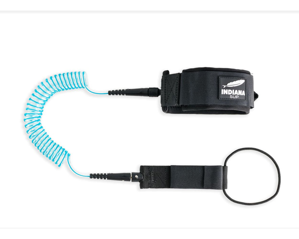 Indiana Coil Leash SUP blue mit Schlüsselfach 29,90 €