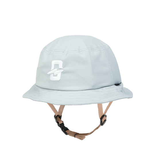 Foil- Kite- Wake Board Bangproof Helm-Bucket - grey