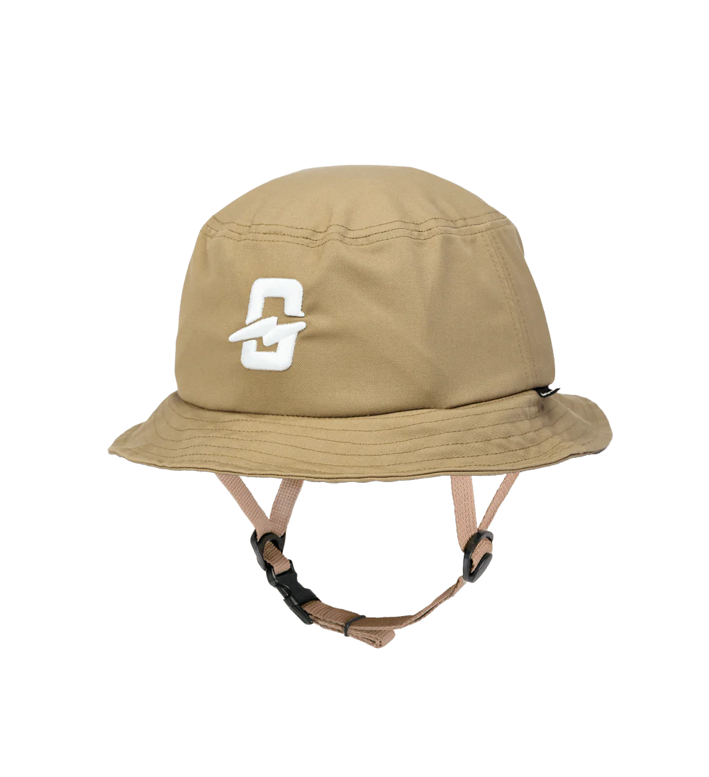 Foil- Kite- Wake Board Bangproof Helm-Bucket - Khaky