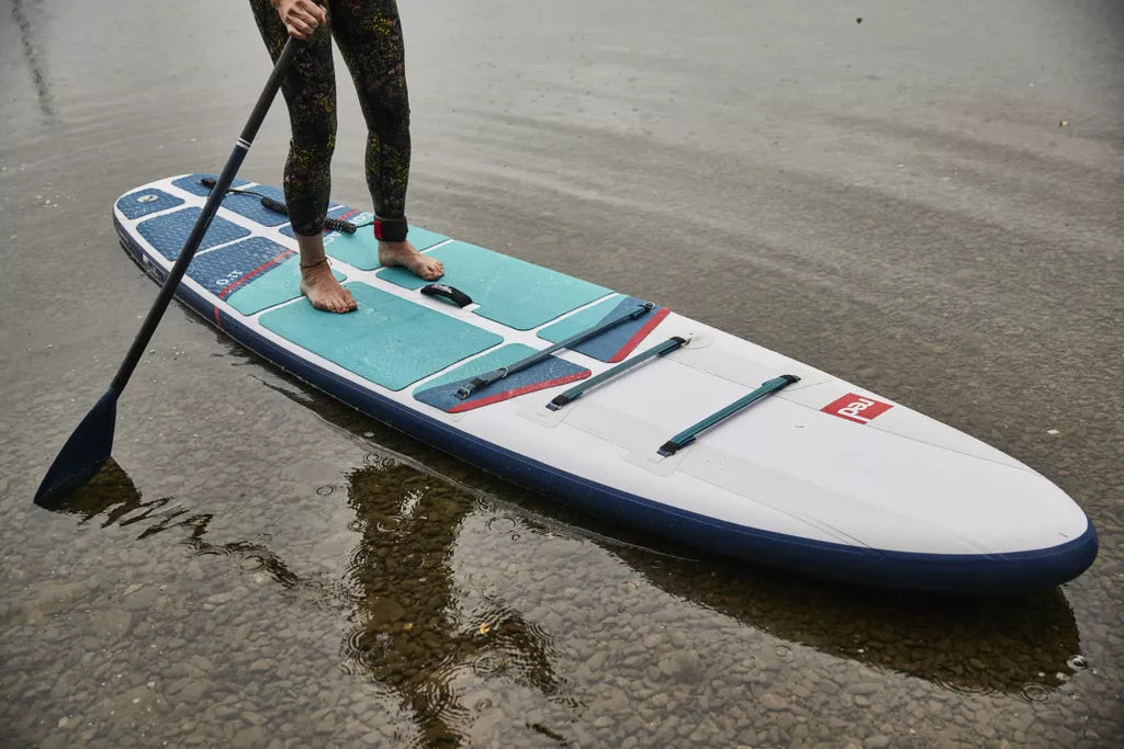 TESTBOARD-2022 SET Red Paddle Co COMPACT 11'0" x 32" x 4,7" + 2022 Red Paddle Co Carbon-Nylon Vario Travel 5pc Paddle LeverLock