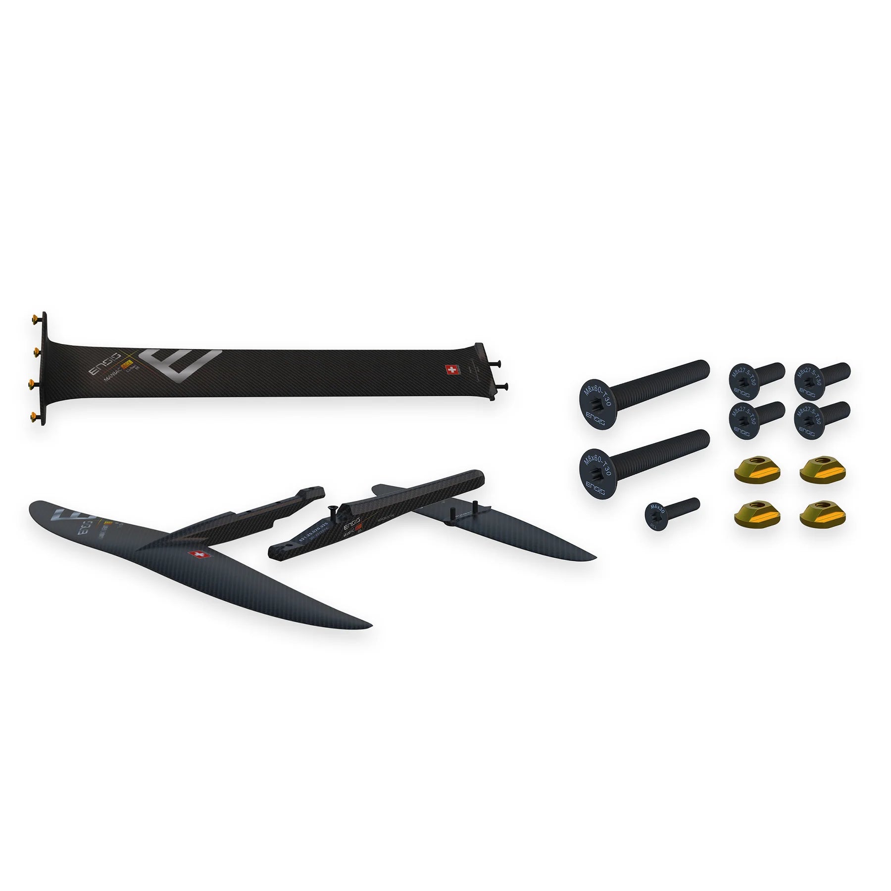 Ensis Infinity Ace Wing Foil Set Complete 1390 XL