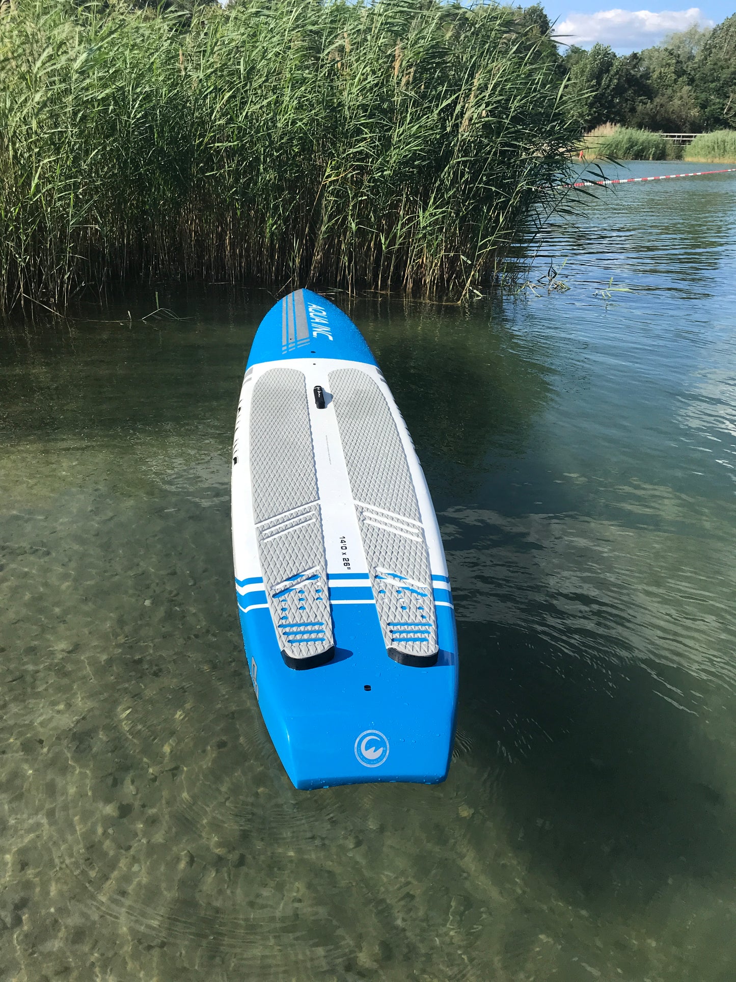 Aqua Inc. Open Ocean 14 x 26 Race SUP Testboard wie neu!