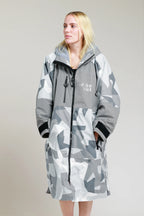 White Water Surf Poncho - Gassi Mantel - Outdoor Mantel,  Artic Carmo/ Größe M und L