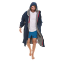 Red Original PRO CHANGE ROBE EVO Long Sleeve - Navy Blue - L