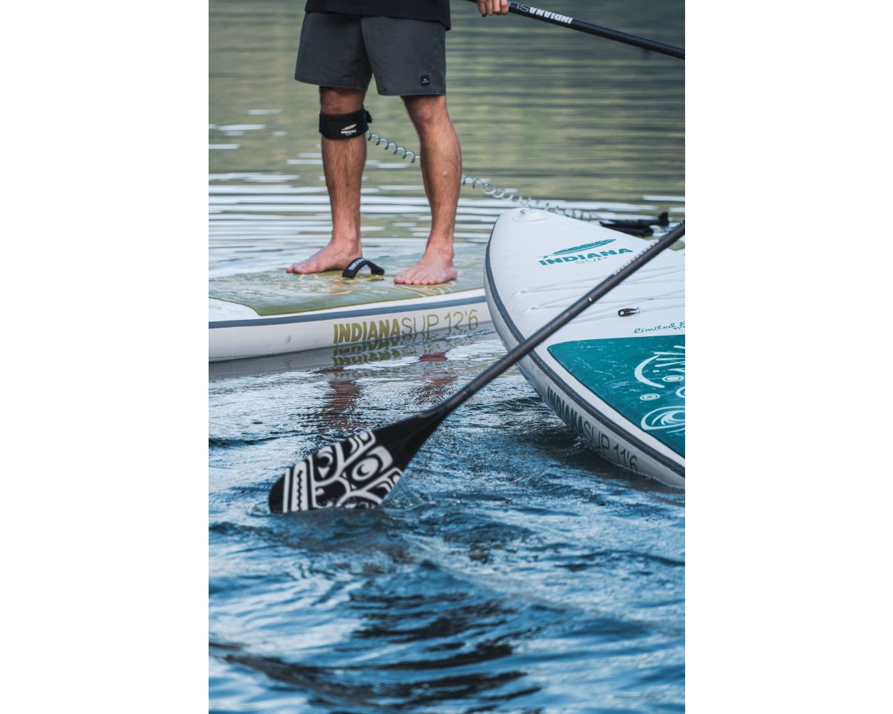 Indiana Coil Leash SUP blue mit Schlüsselfach 29,90 €