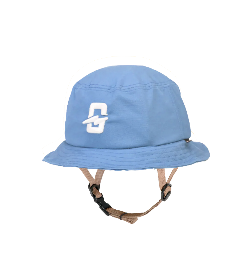 Foil- Kite- Wake Board Bangproof Helm-Bucket - blue